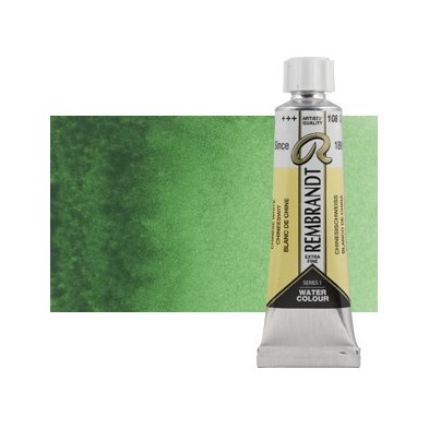 Materiais Belas Artes - Aquarela Rembrandt, 20 ml, Verde Permanente | totenart.com