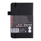 Materiais Belas Artes - Bloco Sakura folhas pretas, 9x14, banda elastica, 80 f, 140 gr.   | totenart.com