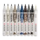 Materiais Belas Artes - Set Marcador Aquarela Ecoline Brush Pen 10 ud CINZENTO | totenart.com