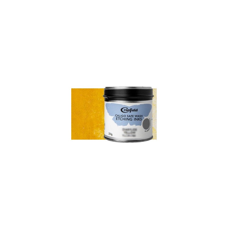 Tinta Gravura Ecologica Amarelo Indio, Pote 250 gr.