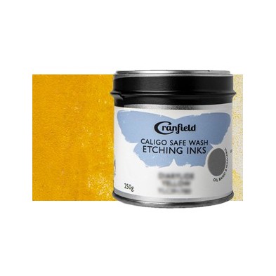 Tinta Gravura Ecologica Amarelo Indio, Pote 250 gr.