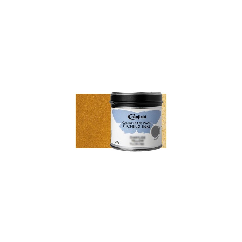 Tinta Gravura Ecologica Ocre Amarelo, Lata 250 gr.