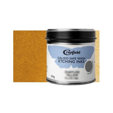 Tinta Gravura Ecologica Ocre Amarelo, Lata 250 gr.