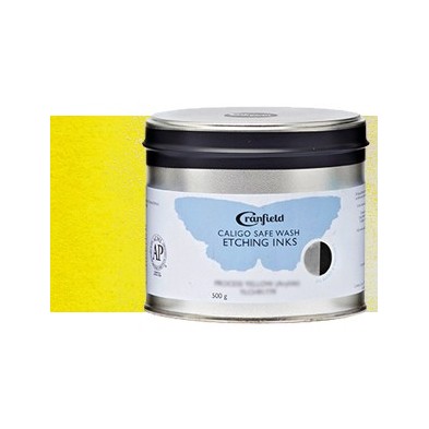 Tinta Gravura Ecologica Amarelo Primario, Pote 500 gr.