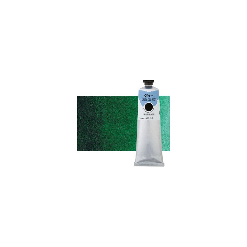Tinta Gravura Ecologica Verde Ftalocianina, tubo 150 ml.