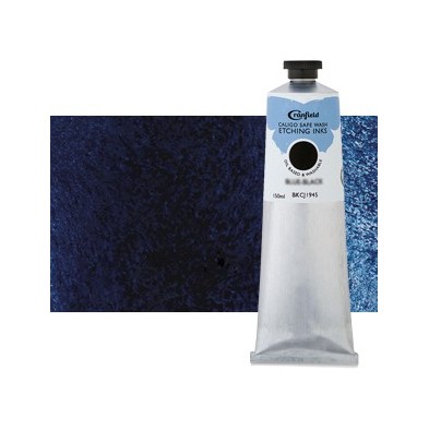 Tinta Gravura Ecologica Azul da Prussia, tubo 150 ml.