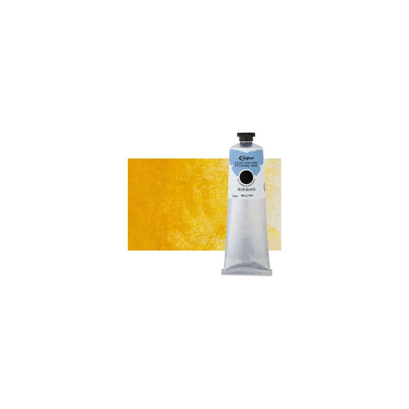 Tinta Gravura Ecologica Amarelo Indio, tubo 150 ml.