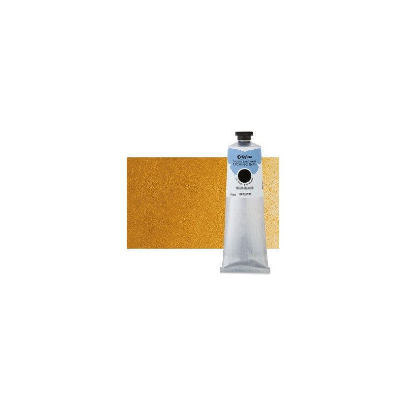 Tinta Gravura Ecologica Ocre Amarelo, tubo 150 ml.