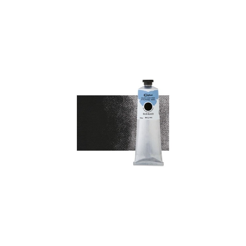 Tinta Gravura Ecologica Preto Carvao, tubo 150 ml.