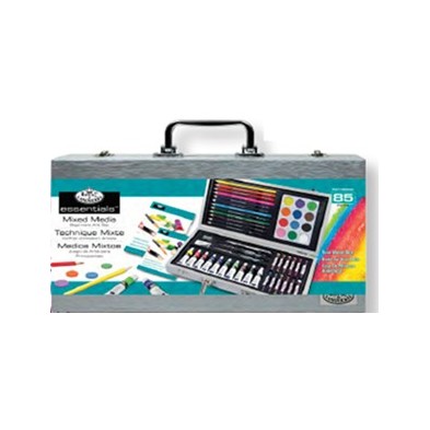 Materiais Belas Artes - Conjunto de iniciação MIXED MEDIA (85 peças), Royal&Langnickel | totenart.com