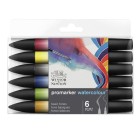 \nMateriais Belas Artes - Set 6 Marcadores aquarela Promarker Winsor & Newton, tons básicos | totenart.com