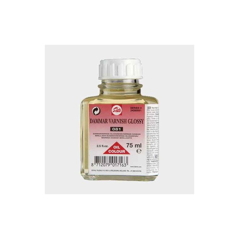 Materiais Belas Artes - Verniz Damar brilhante Talens, 75 ml. | totenart.com