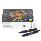 \nMateriais Belas Artes - Marcadores Promarker 48 cores sortidas | totenart.com