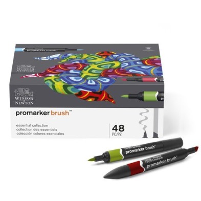 \nMateriais Belas Artes - Marcadores Promarker 48 cores sortidas | totenart.com
