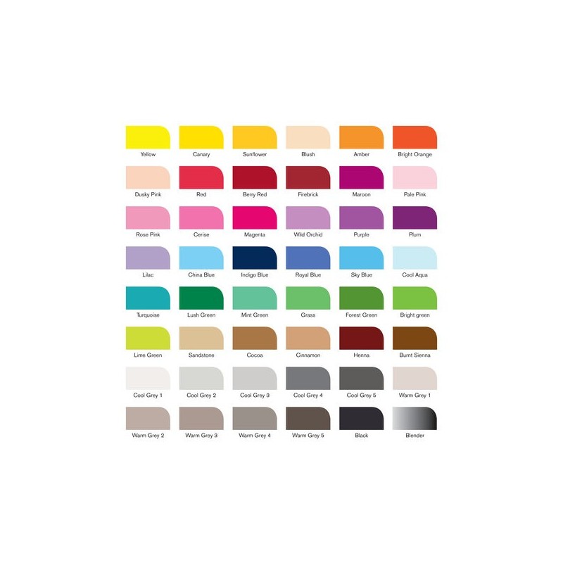 \nMateriais Belas Artes - Marcadores Promarker 48 cores sortidas | totenart.com