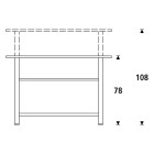 Materiais Belas Artes - Mesa de desenho profissional ajustável com manivela e bandeja, 100x170 cm. | totenart.com