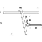 Materiais Belas Artes - Tecnógrafo de alumínio, 90x130 cm. | totenart.com
