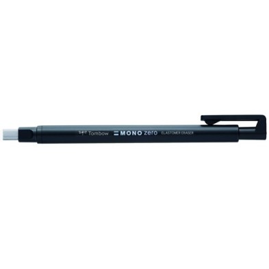 Materiais Belas Artes - Tombow MONO ZERO Borracha de precisão, ponta retangular 2,5 x 5 mm. preto | totenart.com