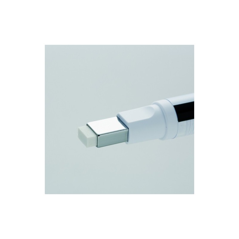 Materiais Belas Artes - Tombow MONO ZERO Borracha de precisão, ponta retangular 2,5 x 5 mm. branco/azul/preto | totenart.com