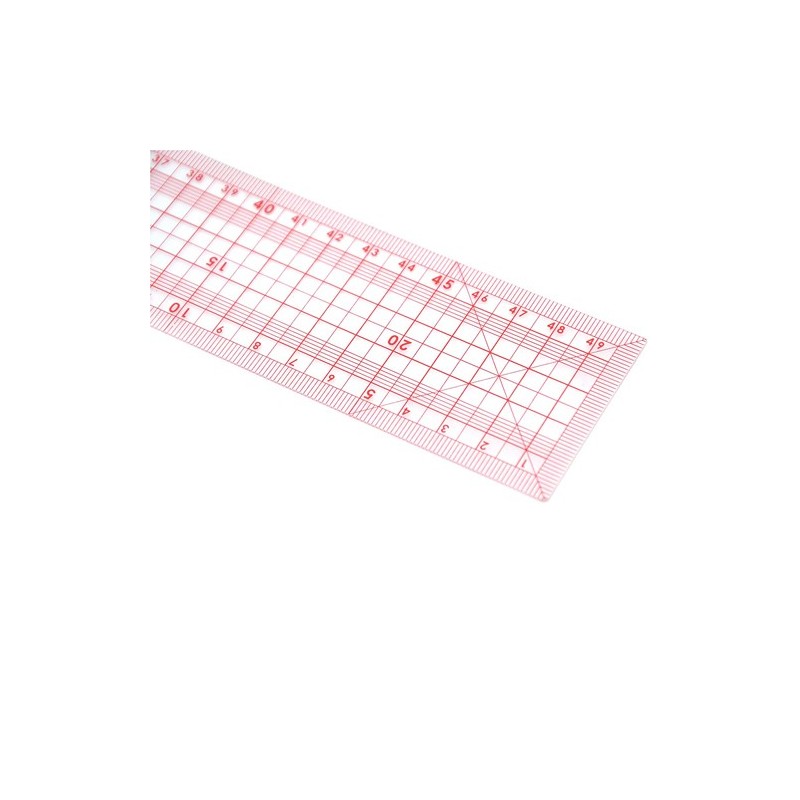 Materiais Belas Artes - Régua de costura japonesa (50 cm) | totenart.com