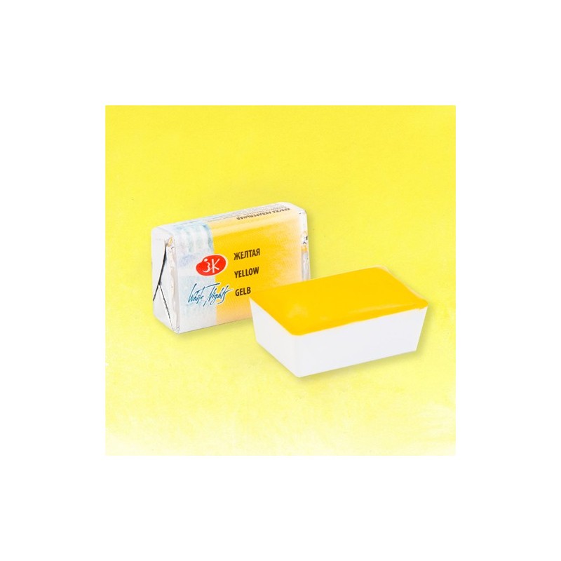 Materiais Belas Artes - Aquarelas White Nights em godet\n \nAmarelo (ex Hanza Amarelo) 211 | totenart.com