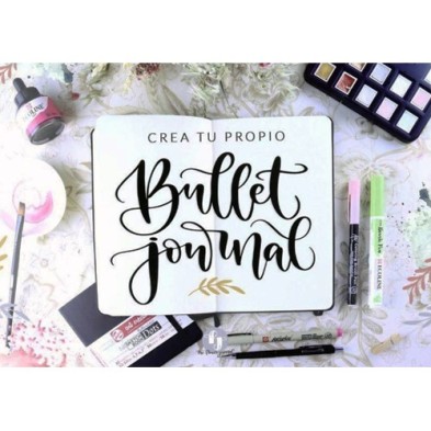 Materiais Belas Artes - Caderno Passo a Passo, Crie seu próprio Bullet Journal, Talens (em espanhol) | totenart.com