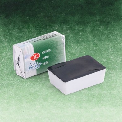 Materiais Belas Artes - Aquarelas White Nights em godet\n Verde 725 | totenart.com