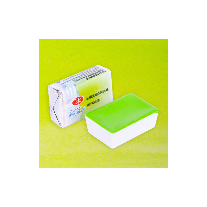 Materiais Belas Artes - Aquarelas White Nights em godet\n Verde Maio 745 | totenart.com