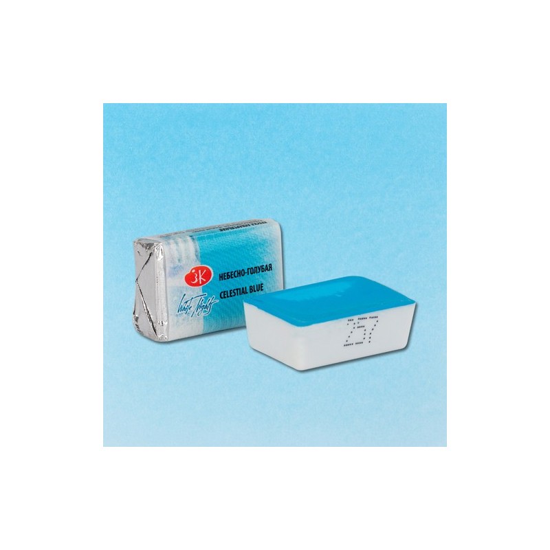 Materiais Belas Artes - Aquarelas White Nights em godet\n Azul Celestial 512 | totenart.com