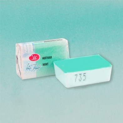 Materiais Belas Artes - Aquarelas White Nights em godet\n Hortelã 735 | totenart.com