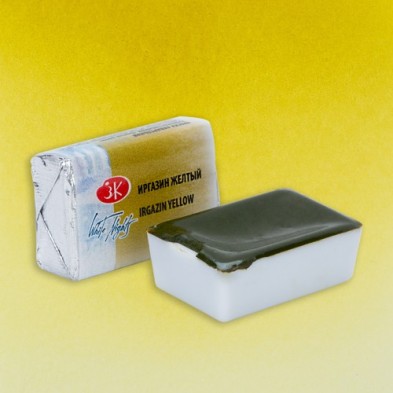 Materiais Belas Artes - Aquarelas White Nights em godet\n Amarelo Irgazin 257 | totenart.com