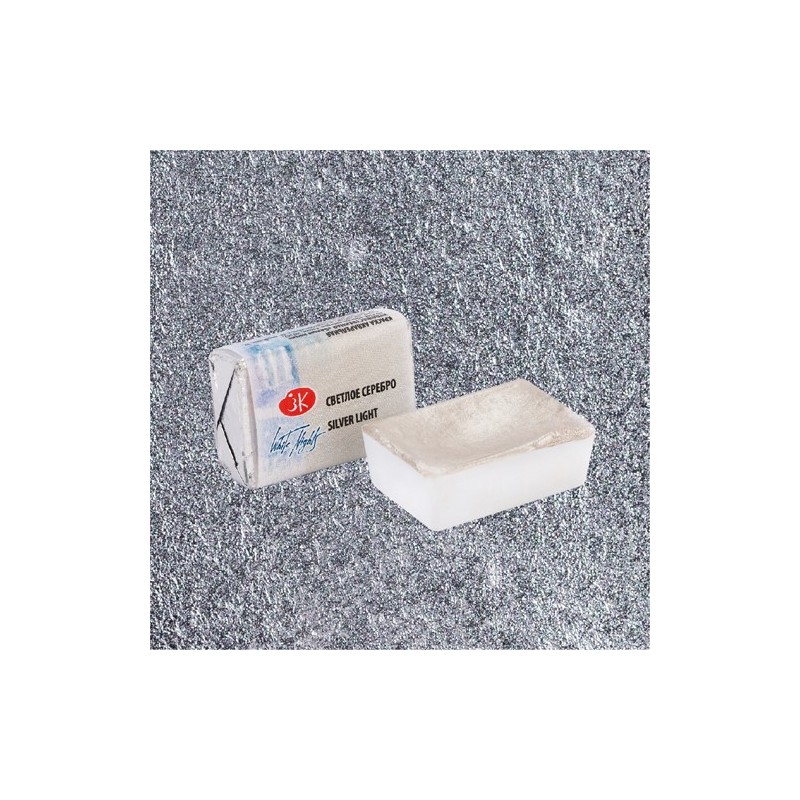 Materiais Belas Artes - Aquarelas White Nights em godet\n \nPrata Clara 961 | totenart.com