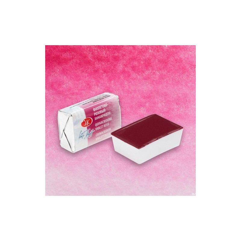 Materiais Belas Artes - Aquarelas White Nights em godet\n Tolet Rosa Quinacridona 622 | totenart.com