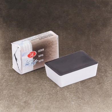 Materiais Belas Artes - Aquarelas White Nights em godet Sépia 413 | totenart.com