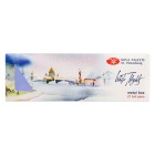 Materiais Belas Artes - Conjunto de 21 godetes, caixa metálica, White Nights | totenart.com