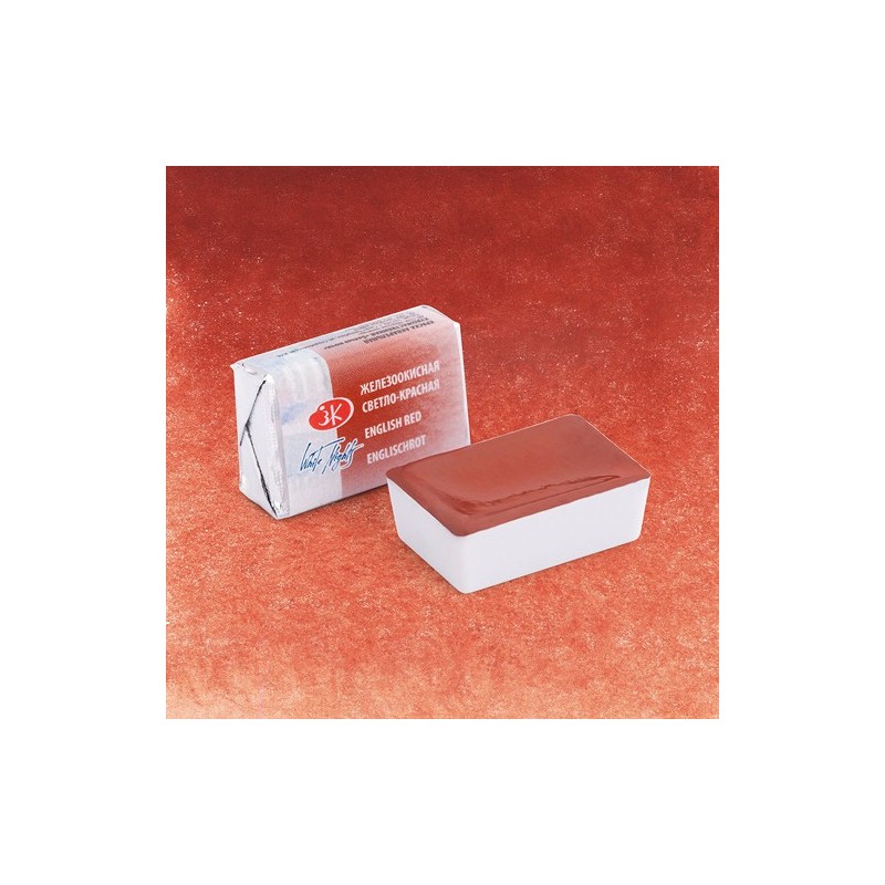 Materiais Belas Artes - Aquarelas White Nights em godet\n \n\nVermelho Inglês 321 | totenart.com