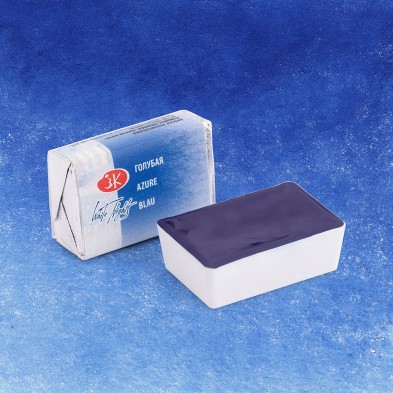 Materiais Belas Artes - Aquarelas White Nights em godet\n Azul Ftalo 513 | totenart.com