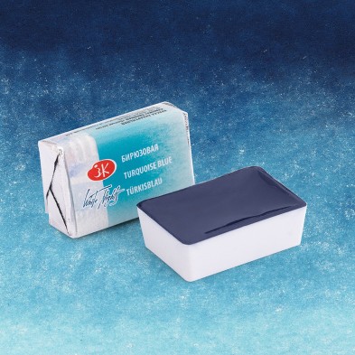 Materiais Belas Artes - Aquarelas White Nights em godet\n Turquesa 507 | totenart.com