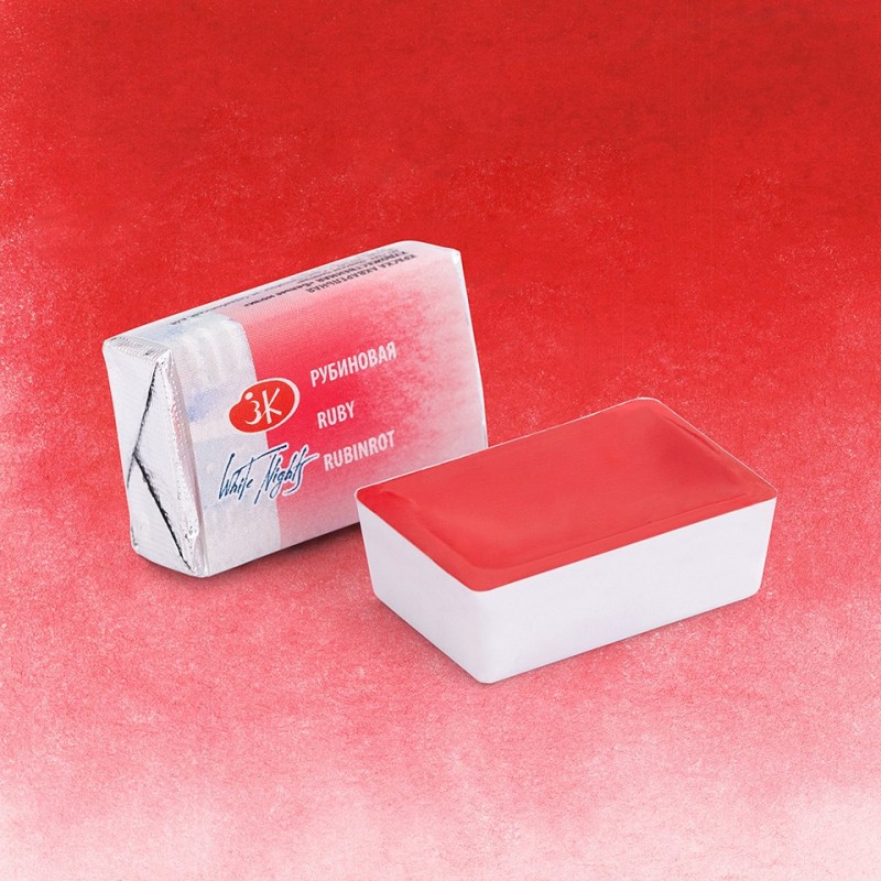 Materiais Belas Artes - Aquarelas White Nights em godet\n \nRubi 323 | totenart.com