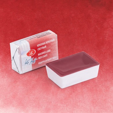 Materiais Belas Artes - Aquarelas White Nights em godet Laca Granza Vermelho Claro 313 | totenart.com