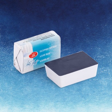 Materiais Belas Artes - Aquarelas White Nights em godet\n Azul Celeste 519 | totenart.com