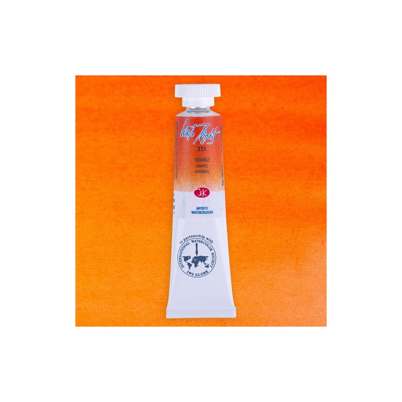 Materiais Belas Artes - Aquarelas White Nights no tubo 10 ml. Laranja 315 | totenart.com