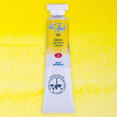 Materiais Belas Artes - Aquarelas White Nights no tubo 10 ml. Aureolin 253 | totenart.com