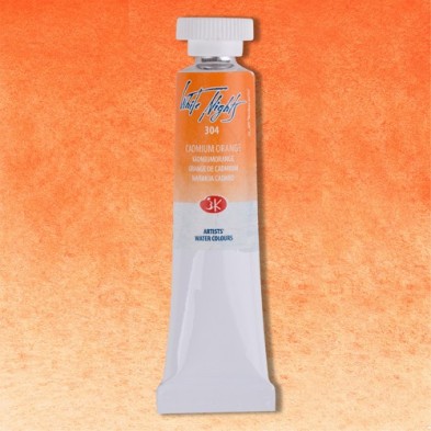 Materiais Belas Artes - Aquarelas White Nights no tubo 10 ml. Laranja Cádmio 304 | totenart.com