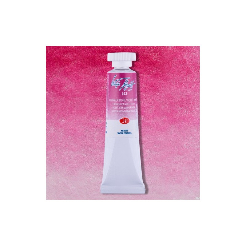Materiais Belas Artes - Aquarelas White Nights no tubo 10 ml. Tolet Rosa Quinacridona 622 | totenart.com