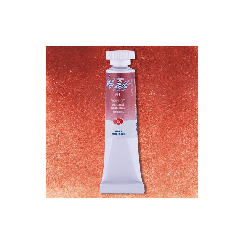 Materiais Belas Artes - Aquarelas White Nights no tubo 10 ml. Vermelho Inglês 321 | totenart.com