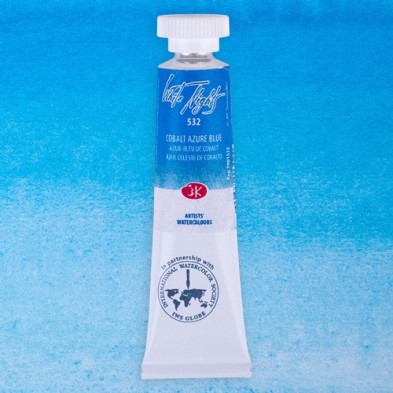 Materiais Belas Artes - Aquarelas White Nights no tubo 10 ml. Celeste de Cobalto 532 | totenart.com