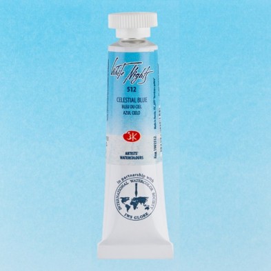 Materiais Belas Artes - Aquarelas White Nights no tubo 10 ml. Azul Celestial 512 | totenart.com