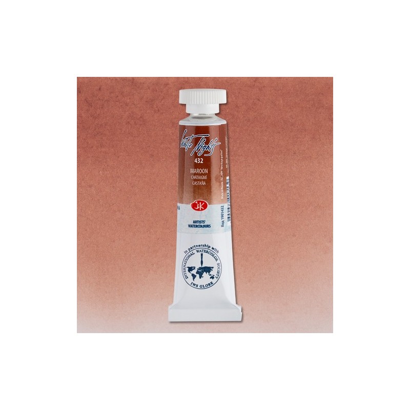 Materiais Belas Artes - Aquarelas White Nights no tubo 10 ml. Castanho 432 | totenart.com