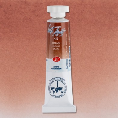 Materiais Belas Artes - Aquarelas White Nights no tubo 10 ml. Castanho 432 | totenart.com